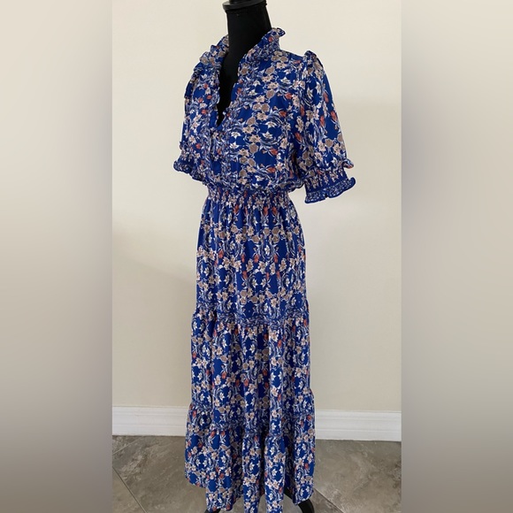 Max Studio NWT Women’s Floral Maxi Dress Size Small - Picture 8 of 16